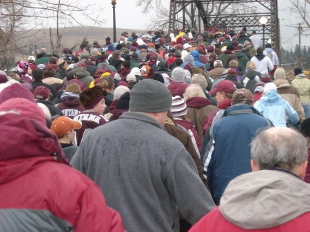 Over the river - Carl's in grey