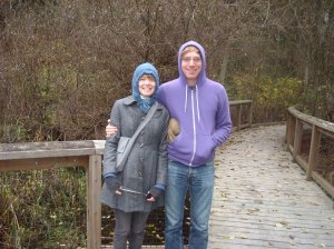 liz+zach carkeek Liz & Zach at Carkeek - only a little chilly