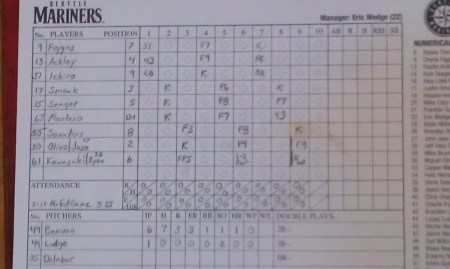 Perfect Game Seattle - 4-21-2012