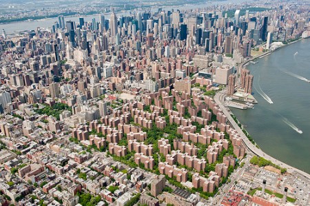 stuyvesant town aerial