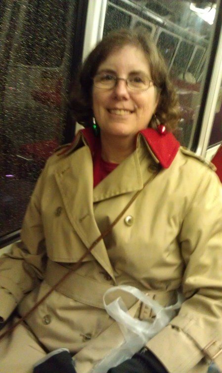 Carl - monorail interior in background