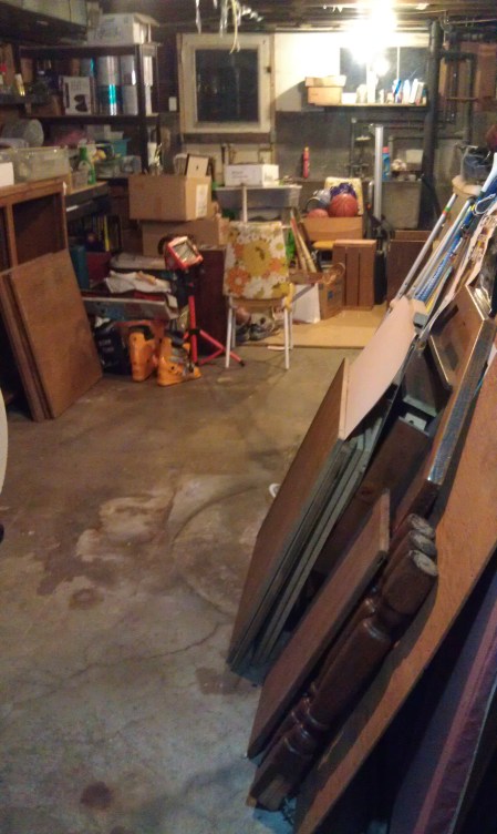 Basement - floor visible