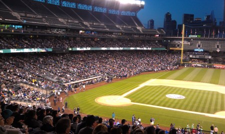 Good crowd for the game