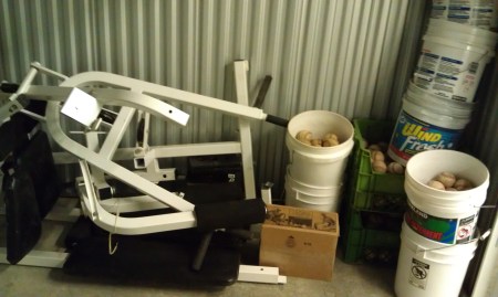 Starting the filling of Storage Locker #2