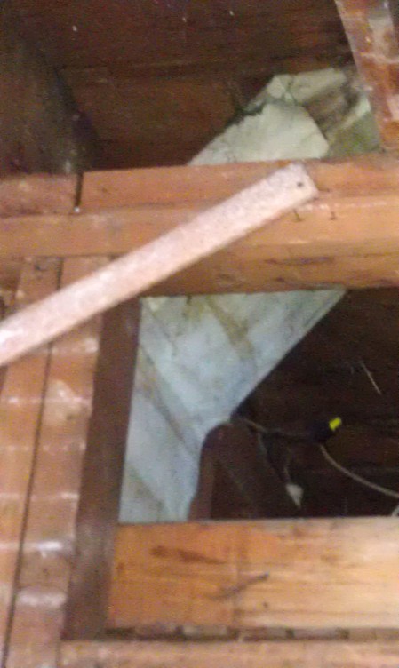 More asbestos - this vent stays.