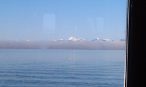 Foggy Sound into Kingston