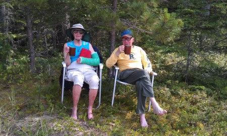 Beer on the beach - pre Thud Club