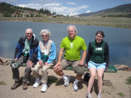Bob, Doris, Carl & Ashlan in 2010