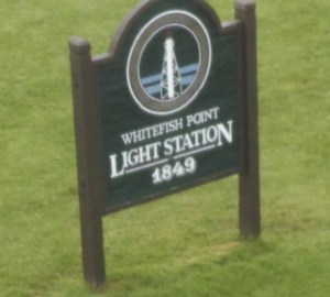 whitefish point sign